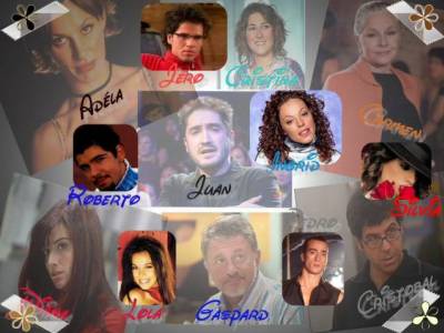 toute la troupe de un dos tres